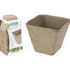 14 BIODEGRADABLE KVADRATER IDEAL FÖR PLANERING 6X6CM