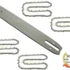 37 cm 1,6 mm 0,325" 62 TG svärd + 4 kedja för Stihl MS261 MS271 motorsåg