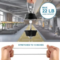 15 cm 50 stycken vita presenningsbollssnören, kraftiga markissnören för camping, skydd, last, UV-resistenta