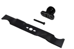 53 CM gräsklippare kniv + knivfäste + kil + skruv för Scheppach gräsklippare med framdrivning