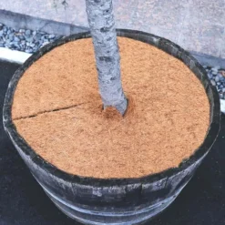 4 Coconut Mulching-skivor 45 cm Kokosfibermatta Kokosfiber Växtskyddsmatta Kokosnöt