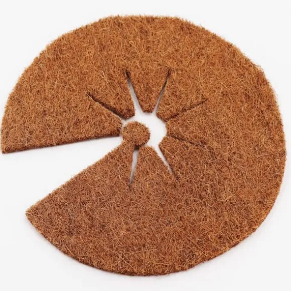 10 Coconut Mulching-skivor 30 cm Kokosfibermatta Kokosfiber Växtskyddsmatta Kokosnöt