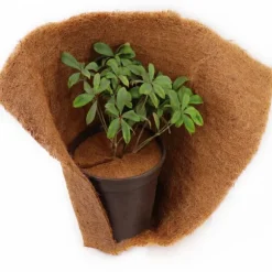 10 Coconut Mulching-skivor 30 cm Kokosfibermatta Kokosfiber Växtskyddsmatta Kokosnöt