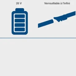 2 i 1 verktygssax + sladdlös häcksax - SCHEPPACH C-PHTS410-X- 20V IXES - utan batteri eller laddare