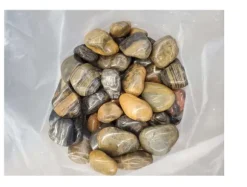 100 kg Polerade småsten Blankt grus Flodsten Pebbles Trädgårdsgrus Prydnadsgrus #