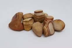 60 kg småsten River Pebble Pebbles Trädgårdsgrus Prydnadsgrus Dekokies Sandstone