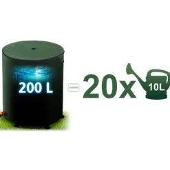 200 l regnvattentank Plonos PL-520