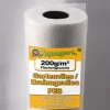 237,5 m² Geotextil fleece Trädgårdsfleece Ogräsbekämpningstyg Dräneringsfleece 200 g 1,9 m