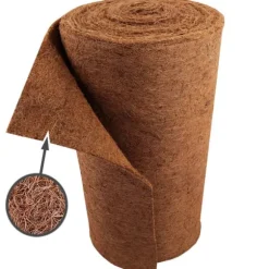 2 m Kokosfibermatta Vinterskydd Släntmatta Kokosfibermatta 800 g/m² 0,5 m bred