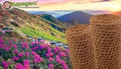 25 m Slopematta Bankmatta Kokos 1 m bred Dammliner Kokosfibermatta 450 g