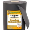 180 m² Trädgårdsfleece Ogräsbekämpningstyg Ogräsfoder Mulchfoder Mulchtyg 150 g 1,2 m w.
