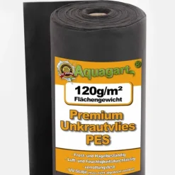 275 m² Trädgårdsfleece Ogräsbekämpningstyg Mulchtyg Ogräsbekämpningsmembran Geotexilmembran 120 g 1 m w.