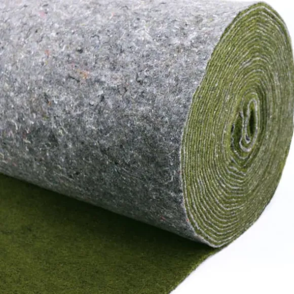 60 m x 0,5 m Bankmatta Grön Slopematta Dammkantsmatta för dammfodret
