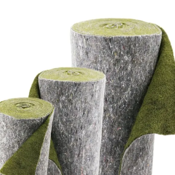 2 m x 0,75 m Bankmatta Grön Slopematta Dammkantsmatta för dammfodret