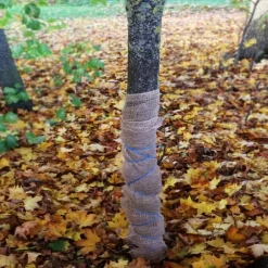 45 m x 1 m Jutetyg 105 g/m² Jutematta Trädgårdsjute Jutetyg Säckväv Juteband