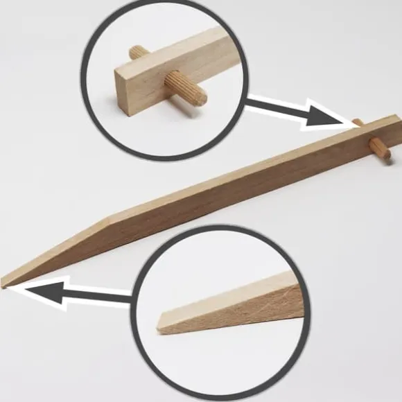 50 Markankare av bokträ I Trä Markankare Trästolpe Fästankare