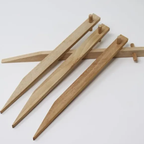 10 Markankare av bokträ I Trä Markankare Trästolpe Fästankare