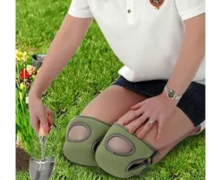 1 par knäskydd för trädgårdsarbete, knäskydd för trädgård, halkfria skyddskuddar, ultratunna knäskydd för trädgården