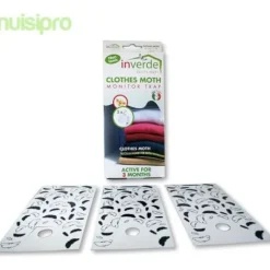 3 Professionella Fällor NUISIPRO, mot klädesmalar