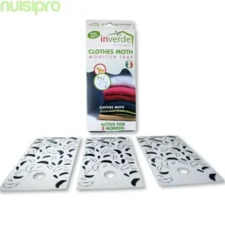 3 Professionella Fällor NUISIPRO, mot klädesmalar