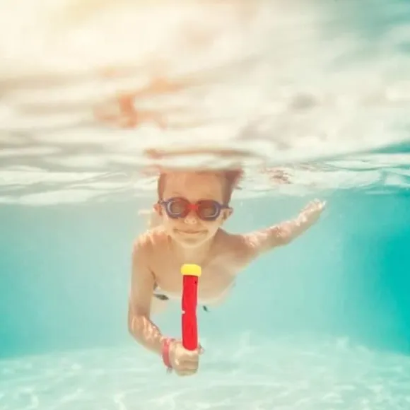 5 st Båtar för dykning Multicolor Poolleksaker Underwater Träningsspel Vattenleksaker Strand Sommar Simleksaker