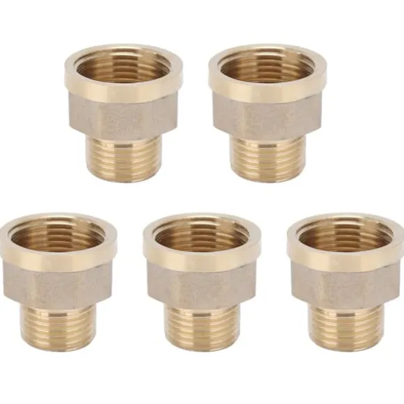 5 st G3/4 hona till G1/2 hane adapter trädgårdsslangkoppling trädgårdsbevattningstillbehör
