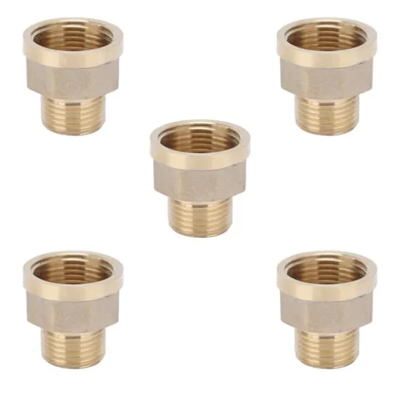 5 st G3/4 hona till G1/2 hane adapter trädgårdsslangkoppling trädgårdsbevattningstillbehör