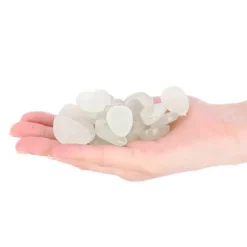 100 st lysande stenar fluorescerande dekor trädgård gård inomhus akvarium landskapsdekoration genomskinlig