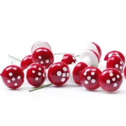 50 st Mini svampdekoration Miniatyrträdgårdshantverk liten konstgjord svamp