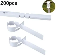 200 st Plast Växt Träd Taggar Trädgård Växt Etiketter Växthängande