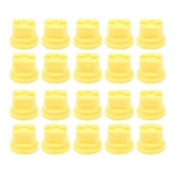 20 st platt fläktmunstycke jämn sprutfördelning 110 graders jordbruksspruta finfördelningsmunstycke 0,1-2 mm borrdiameter