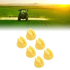 20 st platt fläktmunstycke jämn sprutfördelning 110 graders jordbruksspruta finfördelningsmunstycke 0,1-2 mm borrdiameter