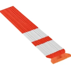 20 st Reflekterande Uppfartsmarkörer, 1/4 Diameter, 48 Tum Snöpinnar, med Reflexfunktion