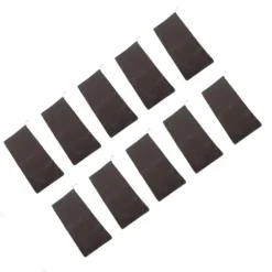 10 ST Sandlösa sandpåsar Dragsko översvämningsvattenbarriärer Polyester 9,8x19,7in Dampåse för källargarage Anti Flood Coffee