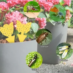 100 st självhäftande flugfällor insektfälla