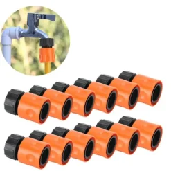 12 st slang snabbkoppling anslutning G3/4 invändig gänga trädgårdsbevattningstillbehör