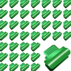 40 st stora växthusklämmor i plast 11-12 mm för nättunnelklämmor, växthusfilmklämmor för stöd för säsongsbetonade växtförlängningar