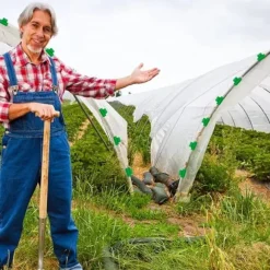 40 st stora växthusklämmor i plast 11-12 mm för nättunnelklämmor, växthusfilmklämmor för stöd för säsongsbetonade växtförlängningar