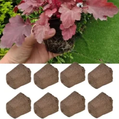 50 st tillväxtpluggar Environet fröstartpluggar för fröstartande hydroponiska och jordtillämpningar