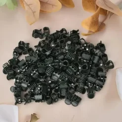 100 st Trädgård Klämma växt Orkidé Blomma Fixering Planta stöd