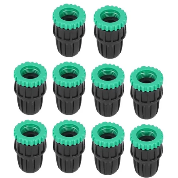10 st trädgårdsslangsadapter G1/2 tum G3/4 tum krankopplingskopplingar bevattningstillbehör