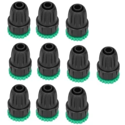 10 st trädgårdsslangsadapter G1/2 tum G3/4 tum krankopplingskopplingar bevattningstillbehör