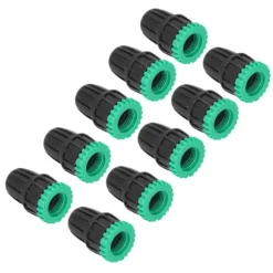 10 st trädgårdsslangsadapter G1/2 tum G3/4 tum krankopplingskopplingar bevattningstillbehör