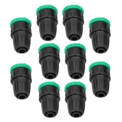 10 st trädgårdsslangsadapter G1/2 tum G3/4 tum krankopplingskopplingar bevattningstillbehör