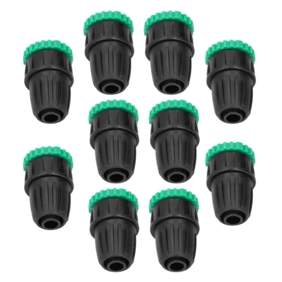 10 st trädgårdsslangsadapter G1/2 tum G3/4 tum krankopplingskopplingar bevattningstillbehör