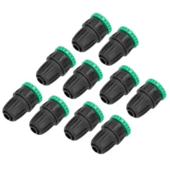 10 st trädgårdsslangsadapter G1/2 tum G3/4 tum krankopplingskopplingar bevattningstillbehör