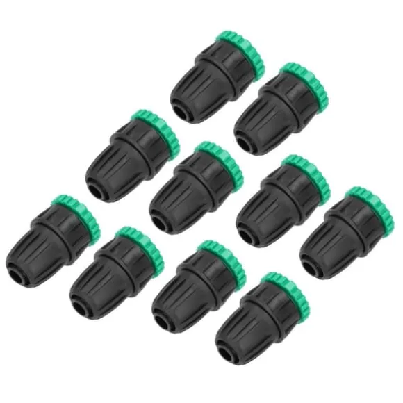 10 st trädgårdsslangsadapter G1/2 tum G3/4 tum krankopplingskopplingar bevattningstillbehör