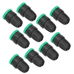 10 st trädgårdsslangsadapter G1/2 tum G3/4 tum krankopplingskopplingar bevattningstillbehör