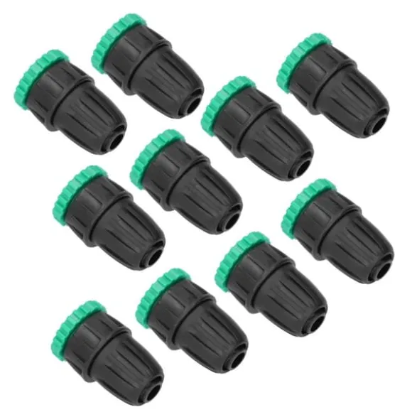 10 st trädgårdsslangsadapter G1/2 tum G3/4 tum krankopplingskopplingar bevattningstillbehör