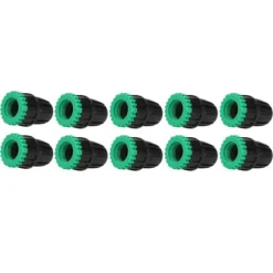 10 st trädgårdsslangsadapter G1/2 tum G3/4 tum krankopplingskopplingar bevattningstillbehör